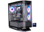 COUGAR Gaming-PC "FV270 BK Intel Core Ultra 5 250KF Plus 32GB DDR5 1TB SSD", schwarz, Microsoft Windows 11 Home (64 Bit), RTX 5070, 32 GB RAM 1.000 GB SSD, Desktop-PCs, Windows 11, DDR5 RAM, Gaming-PC