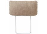 Sofa-Kopfstütze HOME AFFAIRE "Earl", beige, B:50cm H:25cm T:11cm, Holzwerkstoff, Kopfstützen, Sofa-Kopfstütze