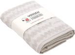 Handtuch VOSSEN "Charlie Brown", beige (pearl grau), B:50cm L:100cm, Jacquard, Baumwolle, Handtücher, Handtuch, trendiger Jacquard im Zick-Zack Design und Charlie Brown