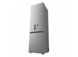 LG Kühl-/Gefrierkombination "GBFS322CEV", Energieeffizienz: C, silber (prime silber), Rechtsanschlag, wechselbar, Kühlschränke, mit Wasserspender und echter 0-Zone, Kühl-/Gefrierkombination