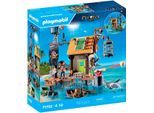 Konstruktions-Spielset PLAYMOBIL "Piratenhafen mit Seeräuber-Gefängnis (71792), Pirates", bunt, Spielbausteine, Kinder, Kunststoff, Konstruktions-Spielset, Made in Germany