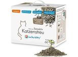 Lucky-Kitty Katzenstreu "Natur pur" Sensitiv 4x6 kg