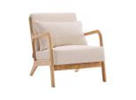 Habitat Garten Sessel, Beige, Textil, 81x77x65 cm, Wohnzimmer, Sessel, Polstersessel