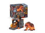 Spielfigur SCHLEICH "ELDRADOR CREATURES, BattleCave Lavabär (42732)", bunt, Spielfiguren, Kinder, Kunststoff, Spielfigur