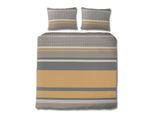 Bettwäsche FLORELLA "Demi koreander Flausch-Flanell, 100% Baumwolle", braun (koreander), B/L: 200cm x 200cm, 1 Stk., 2 Stk., Flanell, B/L: 70cm x 90cm, Flanell, Obermaterial: 100% Baumwolle CO., Bettwäsche, Bettwäsche