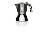 Bialetti , Schwarz, Silberfarben , Metall, Kunststoff , 11.5x19x19.3 cm ,