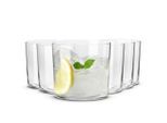 Krosno Glass Cidergläser, Transparent, Glas, 0.42 L, Rund, leicht zu reinigen, Essen & Trinken, Gläser, Trinkgläser
