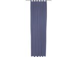 Vorhang ADAM "Uni Collection", blau (royalblau), B:142cm H:385cm, Baumwolle (Bio-Baumwolle), Gardinen, Vorhang, Blickdichter aus 100% Bio-Baumwolle