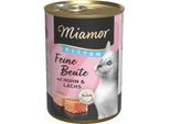 Miamor Nassfutter Feine Beute Kitten Huhn & Lachs 12x400 g
