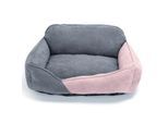 nobleza Hundebett Paris Grau/Rosa – Größe L