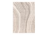 Kayoom , Silberfarben, Beige , Textil , Marmoroptik , rechteckig , 200x290 cm , für Fußbodenheizung geeignet, in verschiedenen Größen erhältlich, strapazierfähig ,