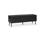 VS Venta-stock Lowboard, Schwarz, Holzwerkstoff, Rechteckig, 130x45x40 cm, Wohnzimmer, Wohnwände, Lowboards, Lowboards stehend