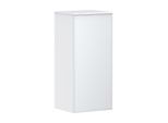hansgrohe Xevolos E Halbhochschrank 54215320 400x360x890mm, rechts, mattweiß, weiß metallic