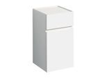 Geberit Renova Plan Seitenschrank 501921011 39x70x36cm, 1 Tür, 1 Schublade, weiß, lackiert hochglänzend