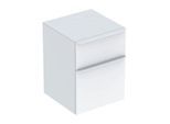 Geberit Smyle Square Seitenschrank 500357001 45x60x47cm, mit 2 Schubladen, weiß hochglanz