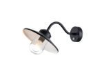 Elstead Lighting , Schwarz , Metall, Glas , 27.5x25.5x42 cm , RoHS, Europäischer Sicherheitsstandard, CE , Bewegungsmelder ,