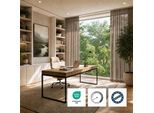 OTTO home "ELVIRA, nach Wunschmaß, transparent, Made in Europe" Kräuselband 1 Stk. tlg. Maßanfertigung, made in europe, Wohnzimmer, Schlafzimmer, uni