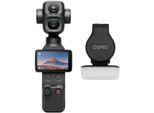 DJI Kompaktkamera "Osmo Pocket 4P (Pro) Standard Combo", schwarz, B:6,33cm H:3,35cm T:15,95cm, Fotokameras, Kompaktkamera