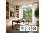 OTTO home "ELVIRA, nach Wunschmaß, transparent, Made in Europe" Kräuselband 1 Stk. tlg. Maßanfertigung, made in europe, Wohnzimmer, Schlafzimmer, uni