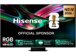 HISENSE Mini-LED-Fernseher "75UR9DS", Energieeffizienz: C, schwarz (schwarz, dunkelgrau), 75 ″, Fernseher, Mini-LED-Fernseher