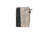 Waschhandschuh JOOP "Waschlappen Signature 1er Pack" Gr. S, grau, B:16cm, Obermaterial: 100% Baumwolle CO., Handtücher, Waschhandschuh