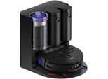 DYSON Saugroboter "mit Wischfunktion spot+scrub Ai", schwarz (schwarz, blau), B:37,3cm H:11cm T:37cm, Saugroboter, Beseitigt versteckte Flecken mithilfe fortschrittlicher KI, Saugroboter, Topseller
