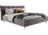 Home affaire "Elloree, in 4 Breiten bis 200cm, auch in Leder" Kopfteilhöhe 105 cm, belastbar bis 280 kg, auch in Überlänge 220cm