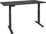 Mäusbacher "Big System Office, Arbeitstisch, Bürotisch" Breite 120 cm, elektrisch höhenverstellbar, schwarzstahl