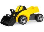 Spielzeug-Radlader LENA "Giga Trucks Pro X Aufsitz-Schaufellader", gelb, Spielzeugfahrzeuge, KinderB:28,5cm H:29cm T:72cm, Kunststoff, Spielzeug-Radlader, Made in Europe, B:28,5cm H:29cm T:72cm
