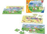 Puzzle RAVENSBURGER "tiptoi Puzzle für kleine Entdecker: Peppa Pig", bunt, Puzzles, Kinder, Pappe, Puzzle, (2 x 24 Teile) Made in Europe