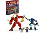 Konstruktionsspielsteine LEGO "Kais Feuermech (71808), LEGO Ninjago", bunt, Spielbausteine, Kinder, Kunststoff, Konstruktionsspielsteine, Made in Europe