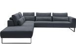 Musterring "JustB PM100 Federkern & Kaltschaum, bequem, Breite 308cm, L-Form" mit Sitztiefenverstellung und Kissen, mit Metallkufe, Maße 290x308 cm
