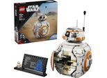 Konstruktionsspielsteine LEGO "Der Astromech-Droide BB-8 (75452), LEGO Star Wars", weiß (bunt), Spielbausteine, Kinder, Kunststoff, Konstruktionsspielsteine