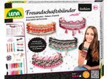 Kreativset LENA "Freundschaftsbänder, groß", bunt, Kreativsets, Kinder, Kunststoff, Kreativset