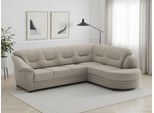 Ecksofa SIT & MORE "Savona L-Form, B: 267 cm, Couch mit Federkern, Komfortsitzhöhe 46 cm", taupe, B:267cm H:90cm T:206cm, Sofas, Ecksofa, optional mit Schlaffunktion