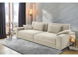 Big-Sofa JOCKENHÖFER GRUPPE "Milano XXL, B: 290 cm, Megasofa, Loungesofa", beige (greige), B:290cm T:135cm, Korpus: 100% Polyester;Kissen: 100% Polyester, Sofas, Big-Sofa, mit Zierkissen, Relaxfläche 120x240 cm, Federkern
