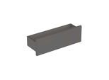 Geberit Smyle Square Ablage 500362JK1 45x14,8x14,3cm, lava matt