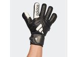 Torwarthandschuhe ADIDAS PERFORMANCE "COPA MATCH FINGERSAVE GOALKEEPER GLOVES", Gr. 8, schwarz-weiß (schwarz, weiß), Obermaterial: 100% Polyester, Handschuhe Torwarthandschuhe
