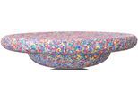 Balancetrainer STAPELSTEIN "Stapelstein Board super confetti", bunt, Balancetrainer, Kinder, B/H/L: 35,8cm x 9cm x 35,5cm Ø, Polypropylen, Balancetrainer, B:35,8cm H:9cm L:35,5cm
