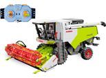 RC-Auto JAMARA "CaDA, Claas Dominator 370 1:18 2,4GHz Bricks", grün, Fernlenkfahrzeuge, KinderB:36,8cm H:57,6cm T:25,6cm, Kunststoff, RC-Auto, B:36,8cm H:57,6cm T:25,6cm