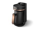 PHILIPS Kaffeebereiter "HD150/60 Türkischer Kaffeekocher 5000 Series", schwarz (schwarz, kupfer), 4, Kaffeemaschinen, mit Funktion für langsames Brühen u. Überhitzungs- und Überlaufschutz, Kaffeebereiter