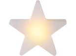 JUST LIGHT LED Gartenleuchte "AKKU STAR", weiß, 1, H: 39,5cm, 1 Stk., Leuchten, Akkubetrieben, IP44, Dimmbar über Infrarot-Fernbedienung, RGB+W, LED Gartenleuchte