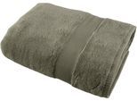 Handtuch EGERIA "Pure", grau (grün), B:50cm L:100cm, Frottier, Baumwolle, Handtücher, Handtuch, 50x100 cm