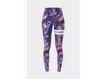Stronger explore printed leggings lange trainingslegging dames