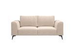 Mid.you , Beige , Textil , Füllung: Polyurethan (Pur), Silikon , 186x88x90 cm , Made in EU ,