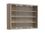 Mid.you , Sonoma Eiche , Holzwerkstoff , 3 Fächer , 57x40x10 cm , hängend ,