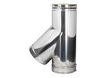 Bertrams Dw Schornsteinanschlussstück 22SA45-130 45°, 130 mm