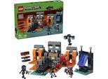 Konstruktionsspielsteine LEGO "Duell mit dem Wither (21590), LEGO Minecraft", bunt, Spielbausteine, Kinder, Kunststoff, Konstruktionsspielsteine, Made in Europe