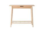 Mid.you , Nickelfarben , Holz , Bambus , vollmassiv , 1 Schublade(n) Schubladen , 35x80x90 cm ,