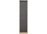 Rollladenschrank MÄUSBACHER "Jalousieschränke", schwarz (asteiche, graphit), B:46cm H:192cm T:44cm, Schränke, Rollladenschrank